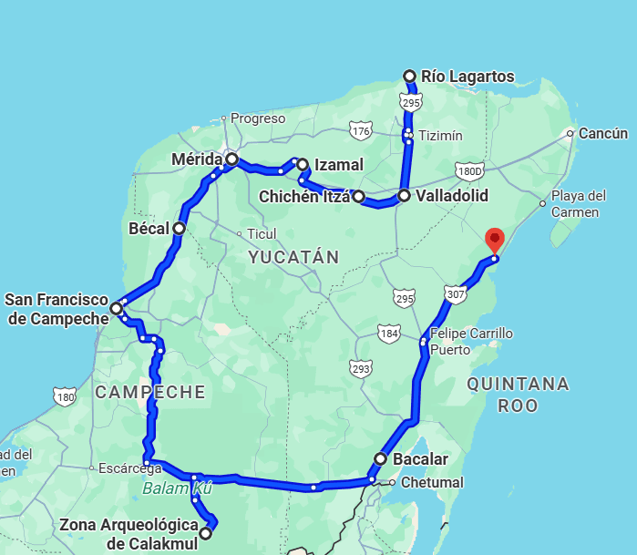 multiday yucatan mexico